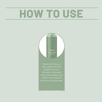 Vertigo Ease Roll On - Peppermint Oil for Vertigo Relief and Daily Care - Dizziness Relief Anti Nausea - Portable Vertigo Relief Easy to Apply