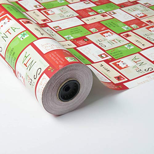 BOBINA PAPEL DE REGALO DELUXE 70 CM X 25 METROS NAVIDAD
