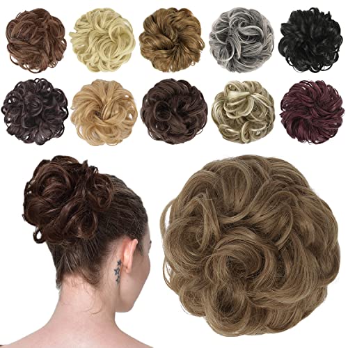 FESHFEN Messy Bun Hair Pieces