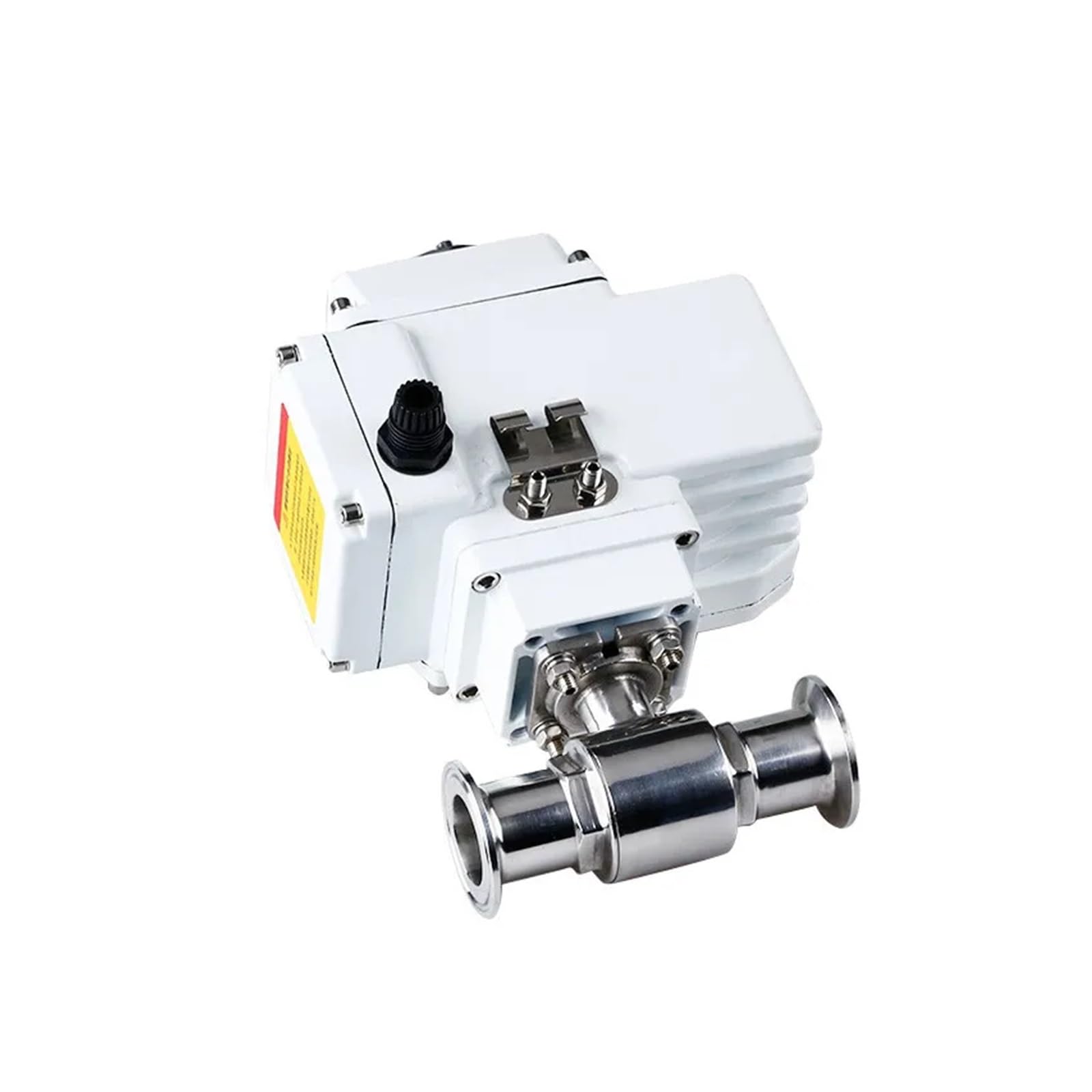 19mm 2 Way Motorized Ball Valve Q911F-16P Tri Clamp Ferrule Type Electric Ball Valve(220VAC)
