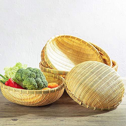 Timesfriend 100% Natural Handmade Woven Bamboo Basket Tray U Shape Holder Food Deep Basket Size 6 Inch 7 Inch 8 Inch 9 Inch 10 Inch 11 Inch 12 Inch 13 Inch 14 Inch Up To 20Inches Available For Customizing Bulk thumb #1