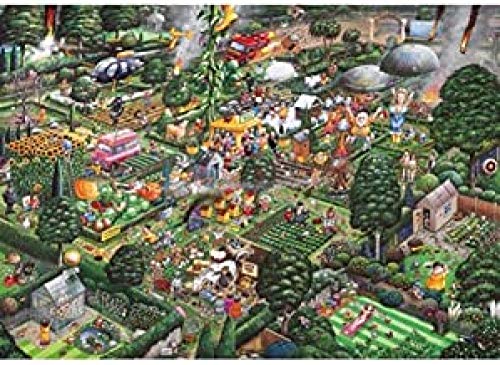 Preisvergleich Produktbild LAIQIAN 1000 hölzerne Puzzleteile, I Love Gardening, Holzunterhaltungspuzzle, Puzzlespiel für Lernspielzeug für Erwachsene, Puzzles für Heimdekoration