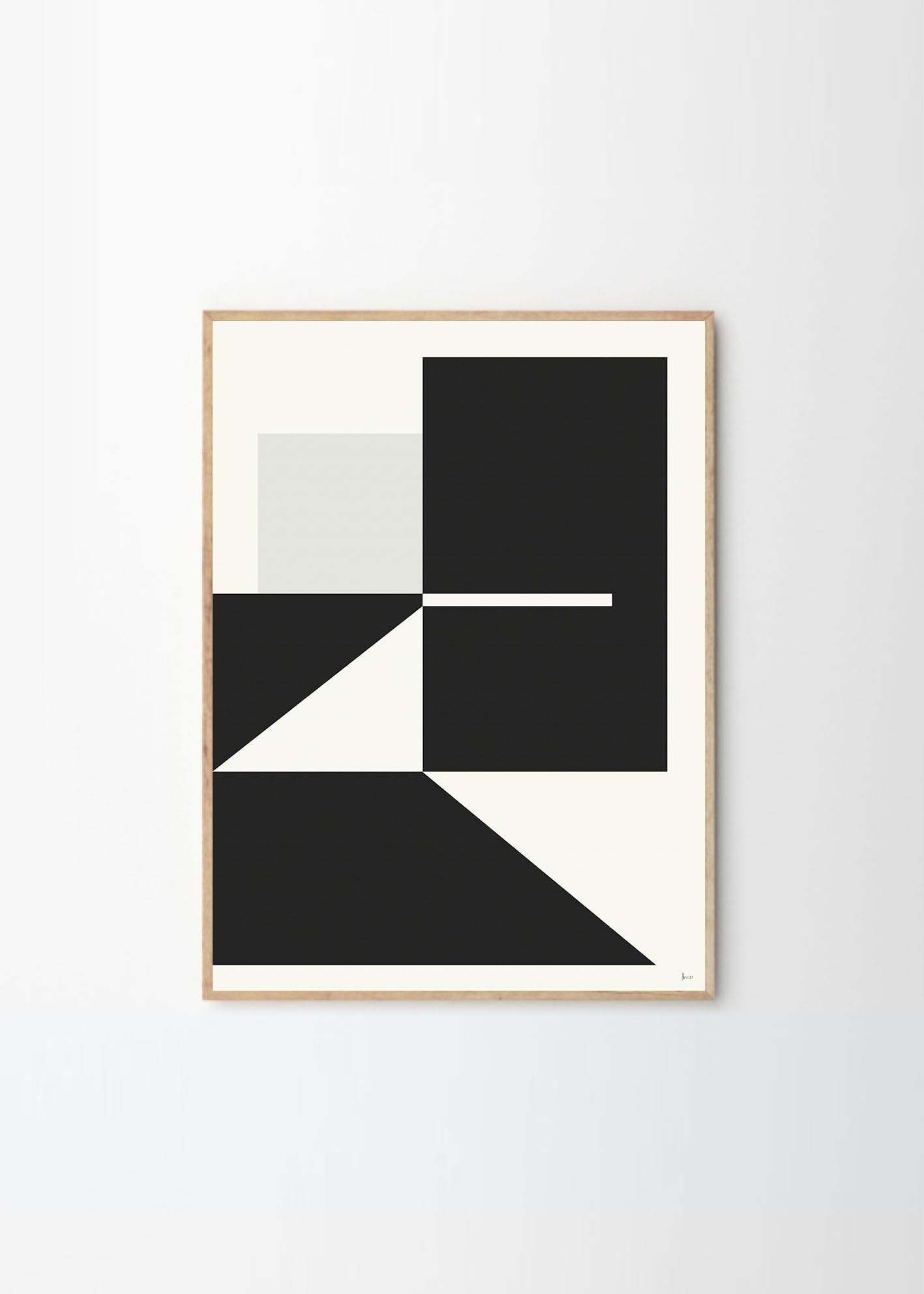 THE POSTER CLUB ポスタークラブ Composition 01 50×70cm Bycdesign Studio