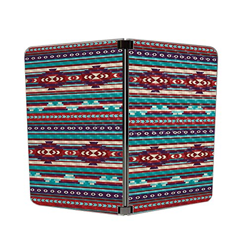 Image of MIGHTY SKINS MightySkins Carbon Fiber Skin for Microsoft Surface Duo - Southwest Stripes | Protective, Durable Textured Carbon Fiber Finish | Easy to Apply | Made in The USA