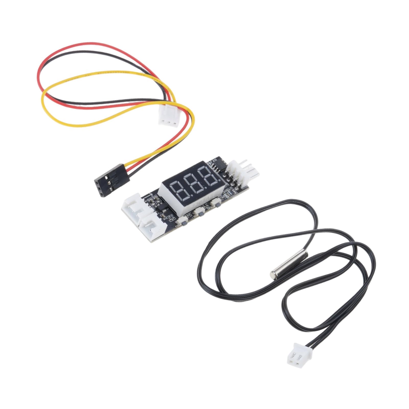 DC12V Smart Fan Speed Controller with Shutoffs Digital Display Stable Wire Fan Controller
