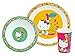 Fun House Hello Kitty - Set di piatti per bambini con piatto Ø 22 cm, un bicchiere Ø 16 cm e un bicchiere da 220 ml