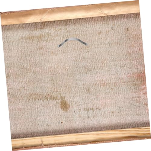 Image of KALLORY 50pcs Invisible Corner Brackets for Picture Frames Spring Clips for Framing Easy Installation Photo Frame Backing Hardware for Wall
