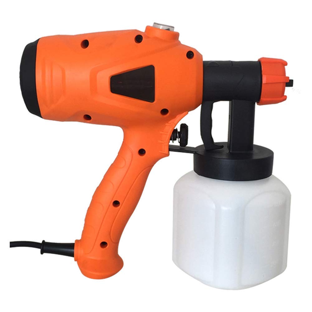 Pistola pulverizadora de Pintura Ajustable de Mano de 220 V, Pistola pulverizadora eléctrica de 350 W 800 Ml, pulverizador de Pintura eléctrico doméstico de 380 Ml/min, 3 boquill