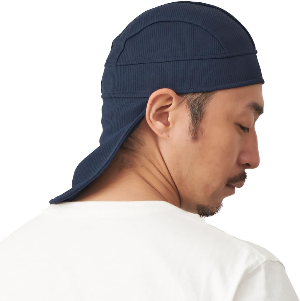 CHARM Under Helmet Cap for Men and Women, Hard Hat Liner & Cooling Welders Cycling Beanie with UV Neck Flap
