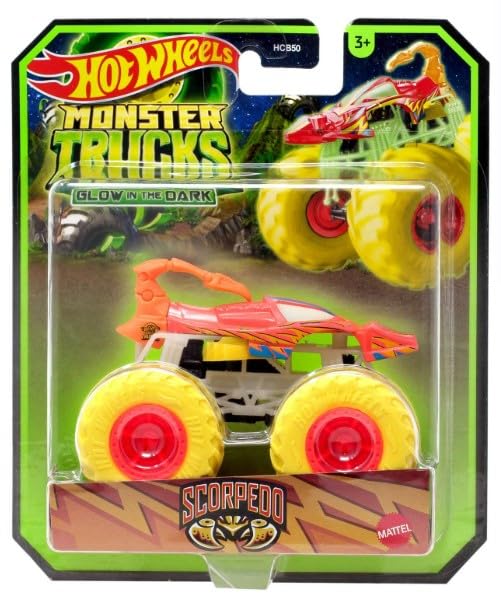 Monster Trucks Scorpedo Glow-in-the-Dark