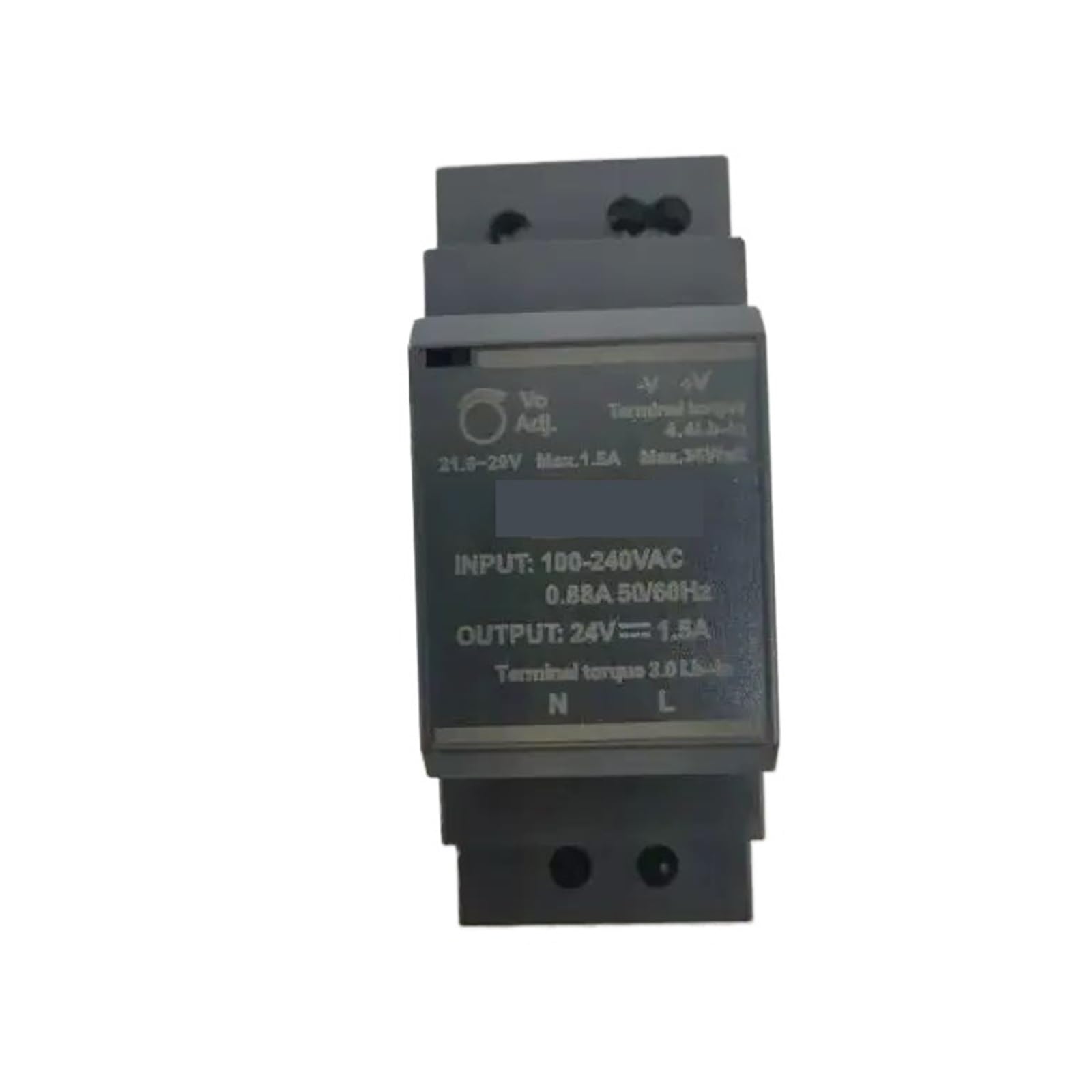 JJKKOZVQF HDR-30-24V 5V 12V 15V 48V 0.75A 1.5A 2A 3A 30W Power Supply(HDR-30-12 12V)