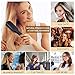 JUMPHIGH Hair Straightener Brush, Ionic MCH Ceramic, Anti-Scald, Auto Temperature Lock, Portable, Dual Voltage for Home and Travel
