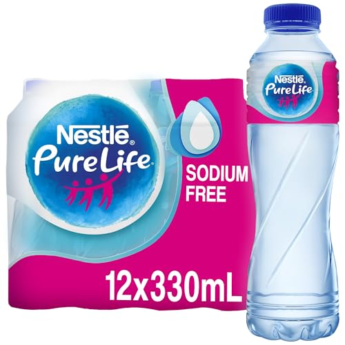 Nestlé Pure Life Low Sodium Bottled Drinking Water 12 x 330 ml