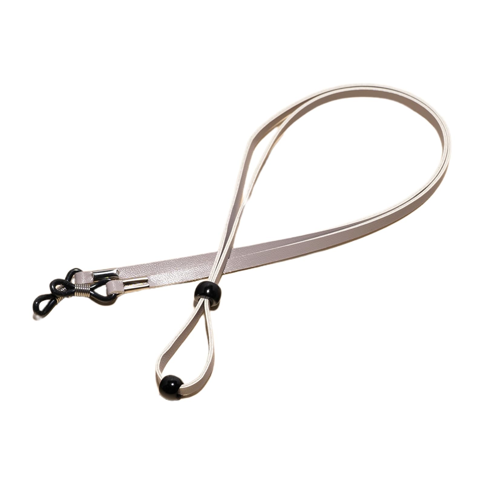 yanwuwa Eyeglasses Cord Strap Eye-catching Glasses Chain Cord for Women Elegant PU Eyeglass Chain Sunglass Holder Strap