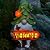 Mood Lab Garden Gnome - Solar Gnome Figurine with Welcome Sign - 9.1 Inch Decor Outdoor Lawn Statue with LED Lights