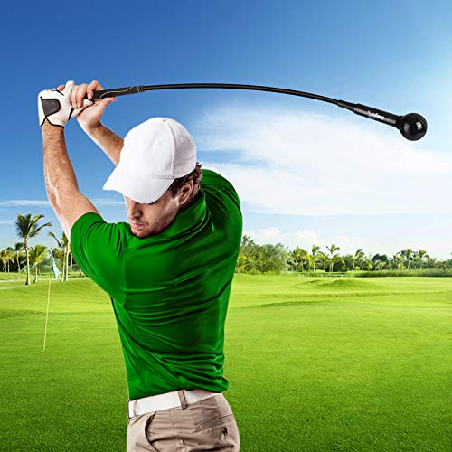 Greatlizard Golf Swing Training Aid Golf Swing Trainer Aid Golf Practice Warm-Up Stick For Strength Flexibility And Tempo Training Golf Accessories For Men And Women #TOP5