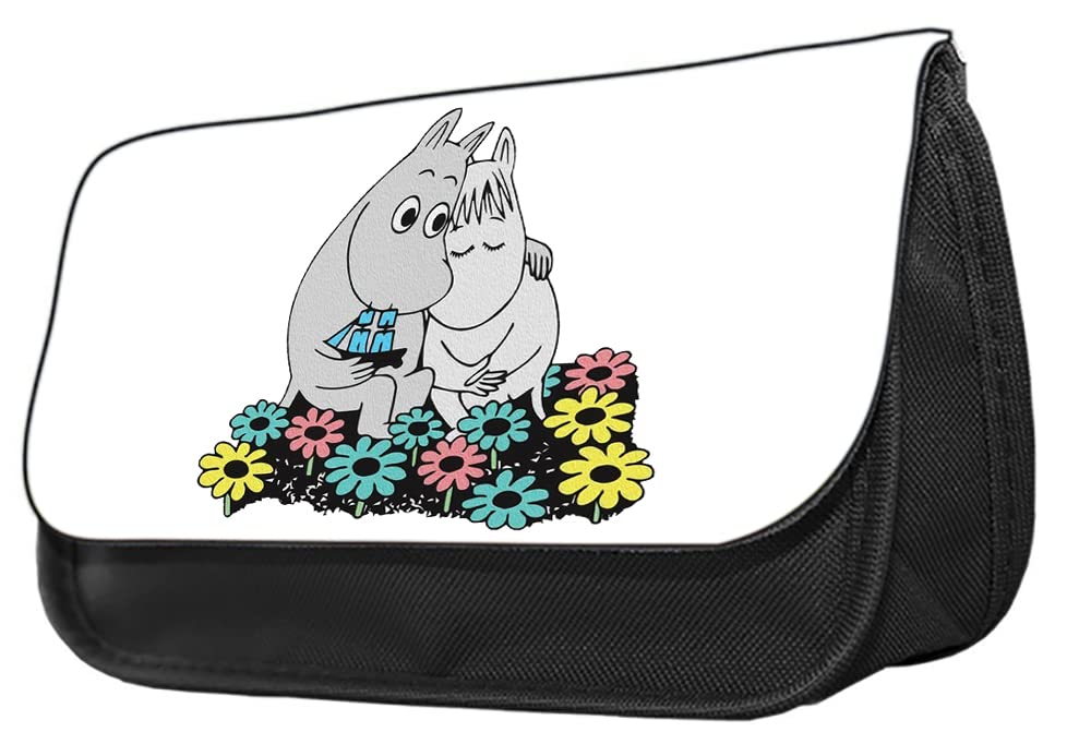 Sweet Hippo Love Birthday, Valentines Day, Christmas Pencil Case. Make up case, Back to School Gift.