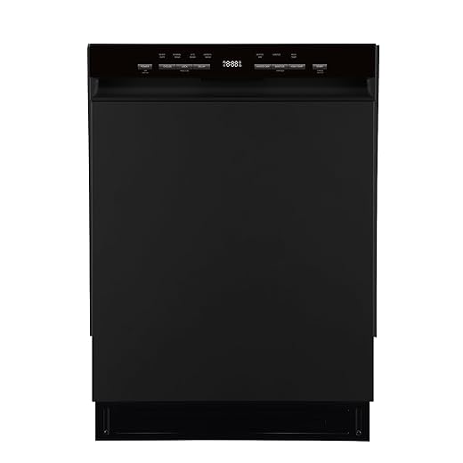 Kenmore 2214789 24" Premium Hybrid Tub Dishwasher-UltraWash, MoreSpace Adjustable Rack, High Temp & SmartWash-12 Place Settings-54 DBA Energy Star Certified, Black
