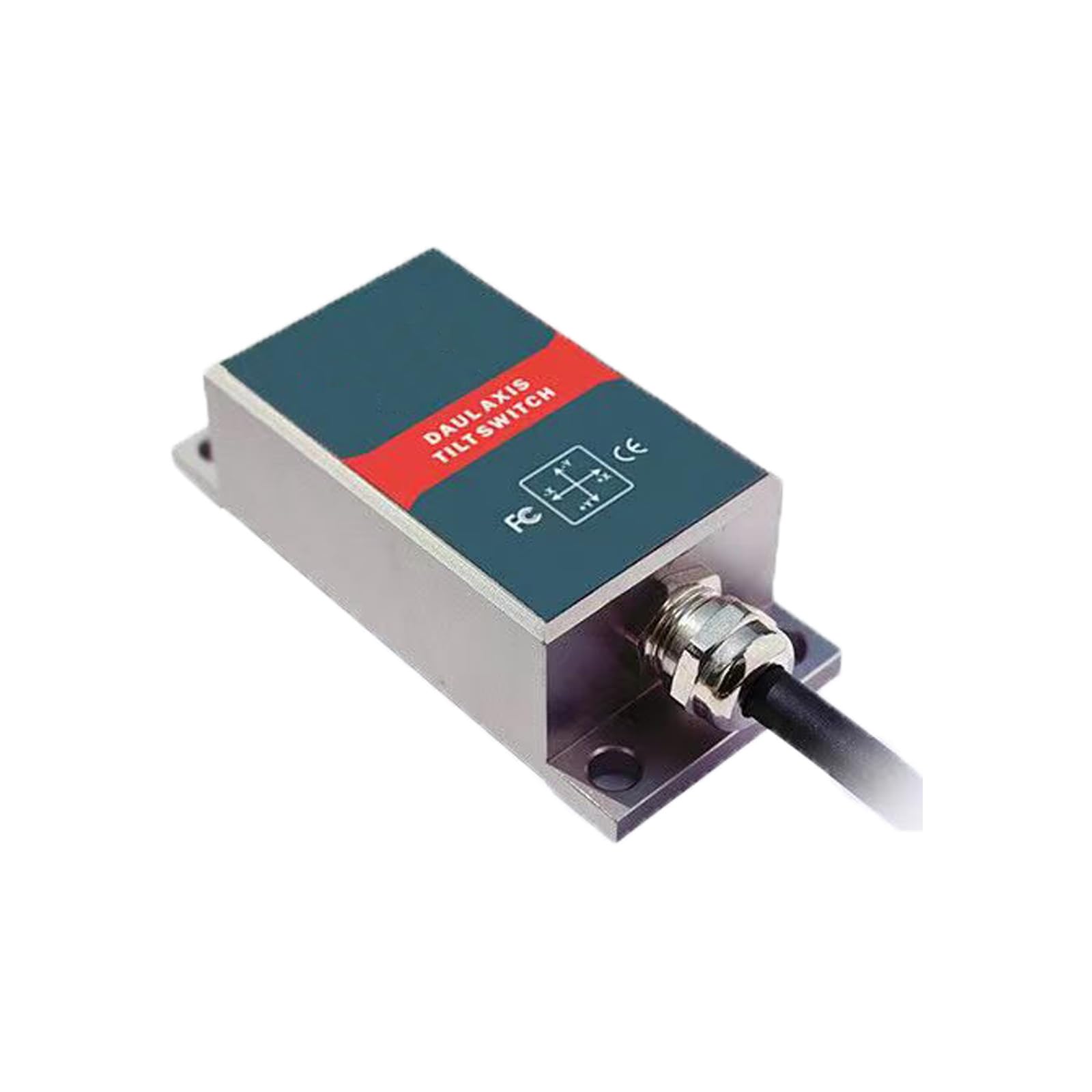 Tilt Sensor,Single-Axis Dual-Axis Inclinometer Sensor, Output 4-20mA, ±10°~±90° Industrial Angle Sensor (Single Axis, ±30°)