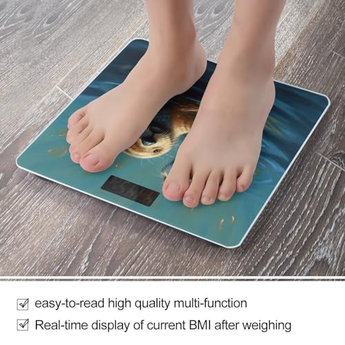Báscula digital para baño con diseño seguro anti-deslizante miniatura 5