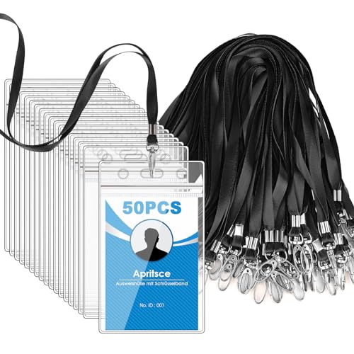 Apritsce Hanging ID Card Case – 50PC