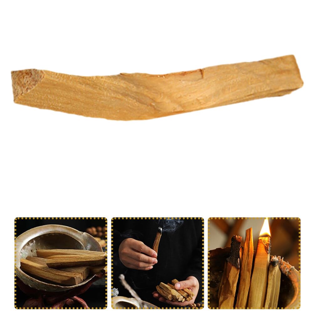 Cabilock 10piezas Varillas de Incienso Purificador de Madera Natural para Aromatizar y Relajar en Habitación o Dormitorio