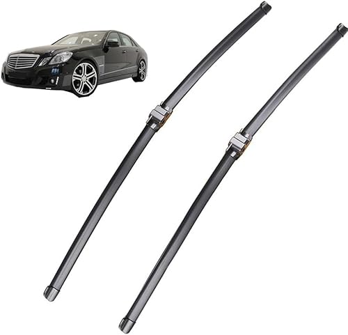Miniatura 1 de Limpiaparabrisas delantero de automóvil compatible con Mercedes Benz Clase E W212 2010-2014 limpiaparabrisas limpiaparabrisas de ventana cepillo de