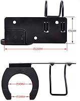 Vista 3 de Soporte de montaje en pared para micrófono/soporte de micrófono/soporte de gancho para micrófono, abrazadera de clip de pared