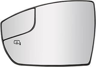 LOIYLLEN Driver Side Mirror Replacement for Ford C-Max Hybrid 2013-2018, C-Max Energi 2013-2017, Escape 2013-2016 Mirrors Glass, Left Side Rear View Mirror with Power Heated FO1324159, CJ5Z 17K707 G