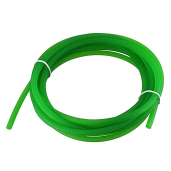 uxcell 10ft 5mm PU Transmission Round Belt High-Performance Urethane Belting Green for Conveyor Bonding Machine Dryer