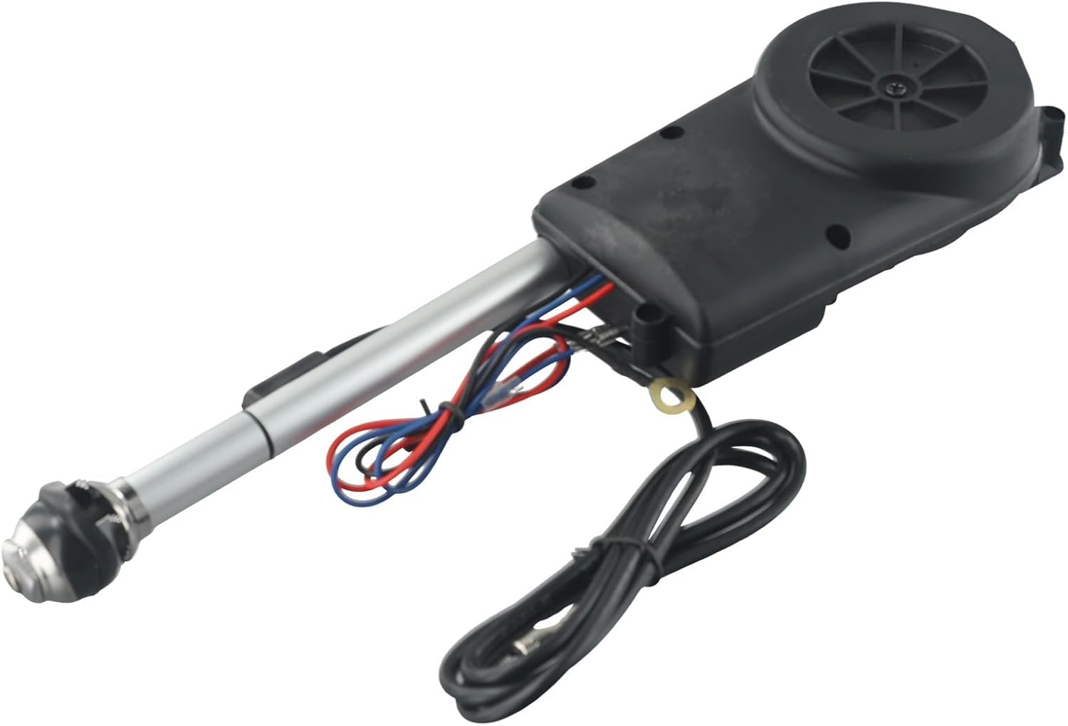 AM/FM Automatic Motor Power Antenna Replacement Kit DC12V With 75Cm Mast And 120Cm Cable, Compatible For Mercedes-Benz W140 W126 W124 W201 S-Class C-Class E-Class SL Models 1972-2002