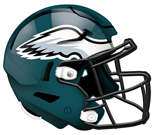 Fan Creations NFL Philadelphia Eagles Unisex Philadelphia Eagles Authentic Helmet wall hanging Team Color 12 inch (N1008-PHI)