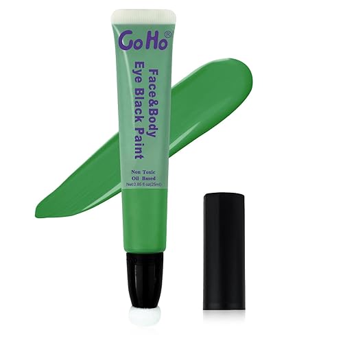 Go Ho Green Face Paint,Waterproof Oil Based Cream Face Body