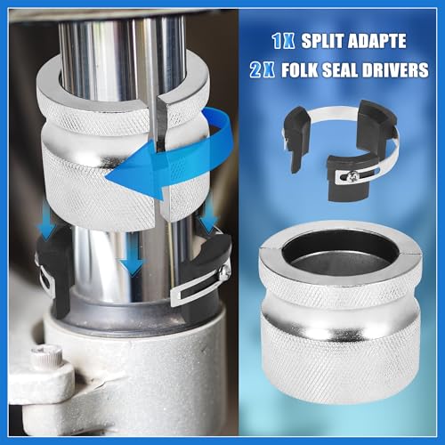 Image of Adjustable Fork Seal Driver 35mm-45mm Motorcycle Dirt Bike Fork Seals Tool for Harley Davidson for Suzuki for Kawasaki for Yamaha for Honda Auto Accessories