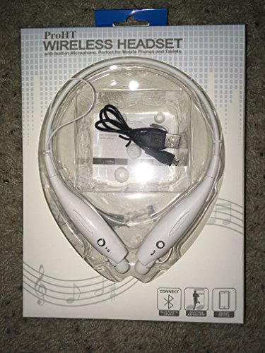 ProHT Bluetooth Earbuds (White)