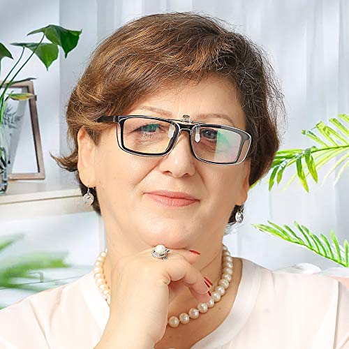 TERAISE Clip on Occhiali da lettura Flip Up Full