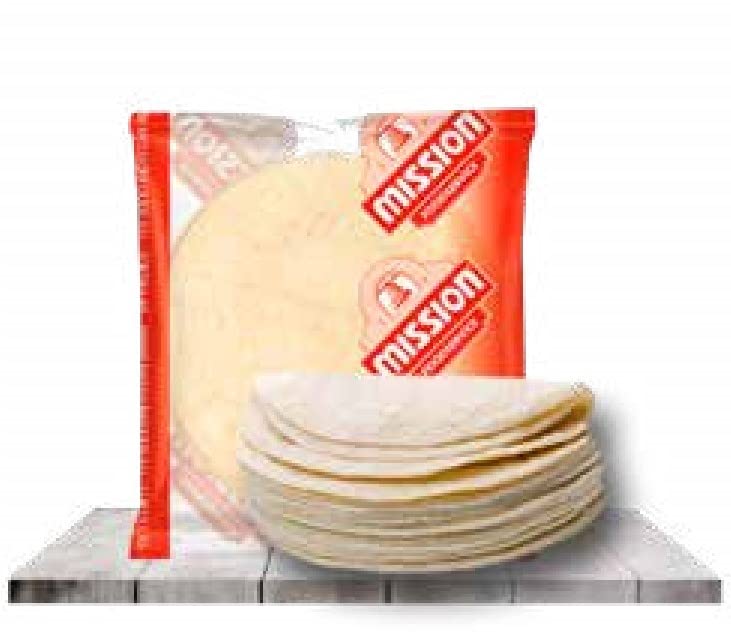 Tortilla de trigo 25 cm (18uds) PACK DE 3