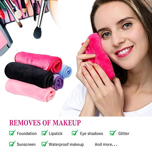 Make-up Remover Doek Herbruikbare Wasbare Microfiber Reinigende Handdoek Move Make-up Direct Geschikt voor Alle… - Image 3