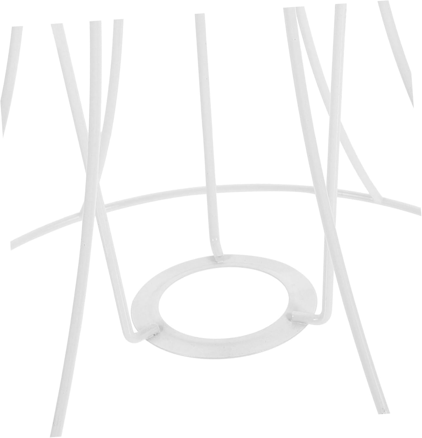 1pcs Metal Lampshade Bracket Sturdy Wire Bulb Guard for Diy Pendant and Desk Lamps Vintage Style Replacement Accessory for Home Decor