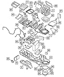 Mopar 6800 4228AB, HVAC Heater Core