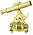 Deco 79 28147 Brass Telescope Compass Feel The Distant Objects Nearer