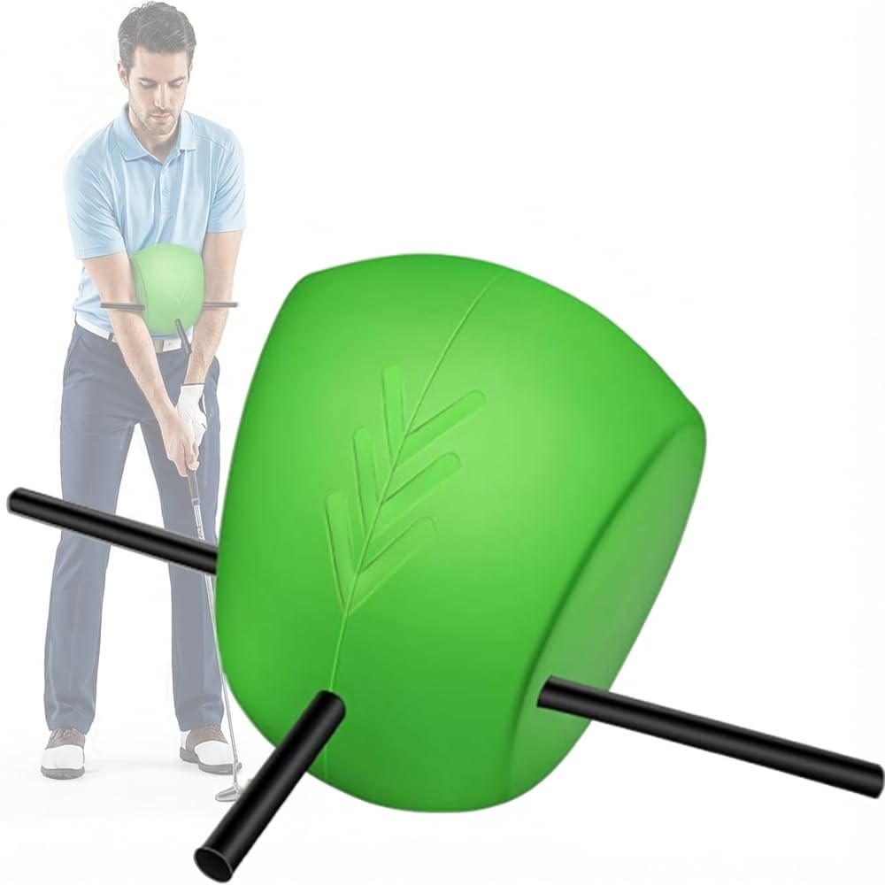 Golf Swing Training Aid - Golf Training Ball - Unique Alignment Rod Head - Helps Train Proper Swing Mechanics — image 1