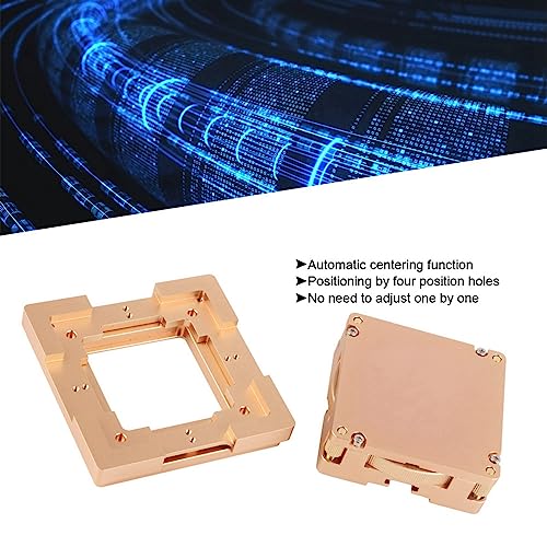 Estación Universal de Reballing BGA, Kit de Plantilla de Soldadura con Centrado Automático y Soporte de Malla de Acero Magnético, Herramienta de Aleación de Aluminio para Reballing de CPU y Chips de Teléfonos Móviles miniatura 6