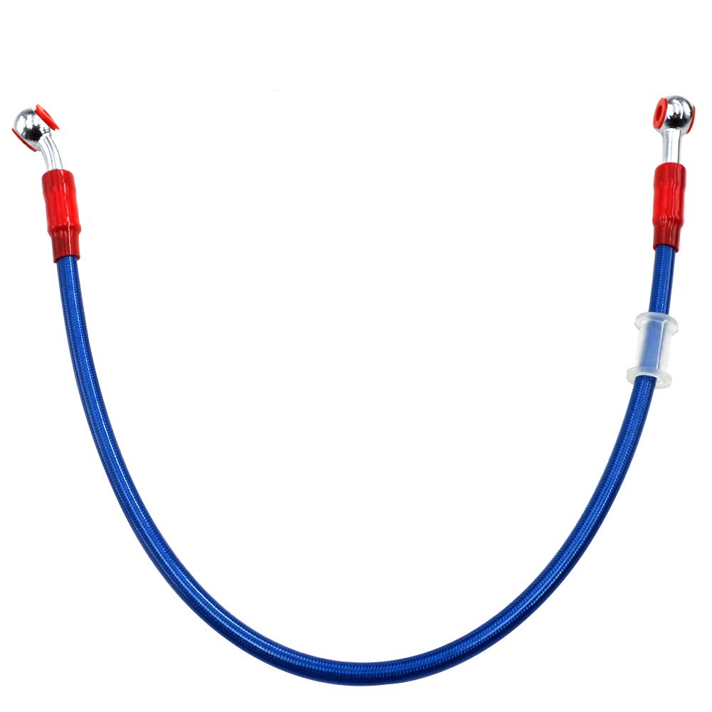 Linea Olio Freni Idraulica Rinforzata Per Moto - Tubo Flessibile In Acciaio E PVC, 110cm - Foto 10