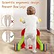 2 in 1 Lauflernhilfe zum Sitzen und Stehen für 12-36 Monate Baby, Laufwagen für Baby, Activity Center, Abnehmbare Spielplatte, Baby Walker Regulierbarer Geschwindigkeit, Baby Musikspielzeug, Grün