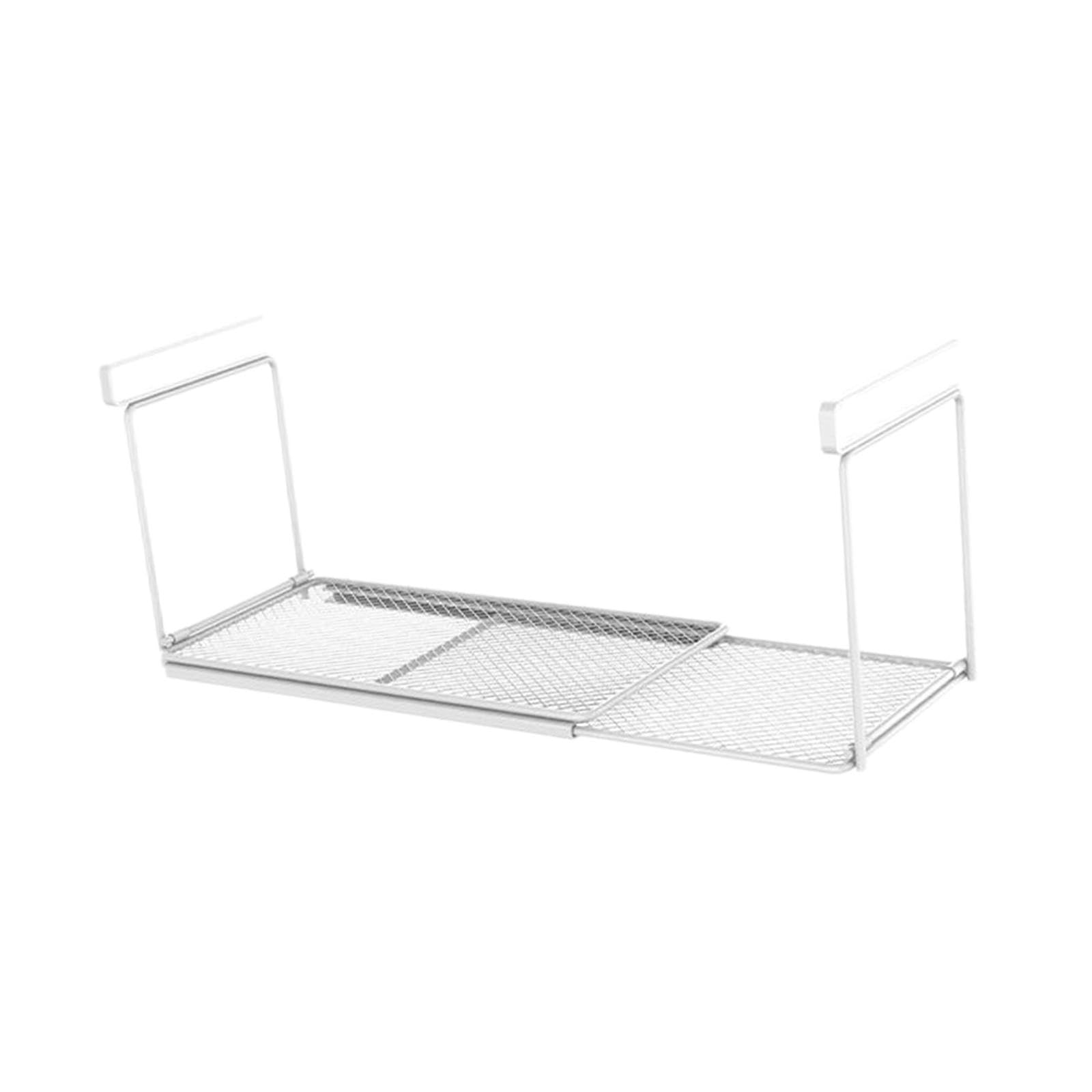 Under Cabinet Shelf Space Saving Extendable For Office Cupboard Laundry Room White Home & Garden|Kitchen, Dining & Bar|Kitchen Storage & Organization|Racks & Holders-image-45