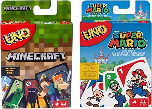 Bjm.ae Super Mario Card Game And Minecraft Card Game Family Party Board Game Kids/Child/Adult Toys