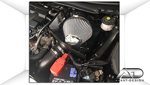 AF Dynamic Black Air Filter Intake Systems with Heat Shield 2012-2015 For Civic 1.8L 4cyl - Thumbnail 5