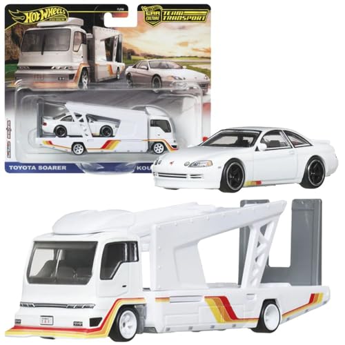 Hot Wheels Transporteur de Voiture Japonais à Deux étages