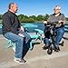 SNAPnGO Three Wheel Portable Mobility Adult Scooter - Aircraft-Grade Aluminum Frame for Top Speeds of 5mph and 13-Mile Range - Folding Feature, 250W Motor, Quick Charge 36V Lightweight Battery